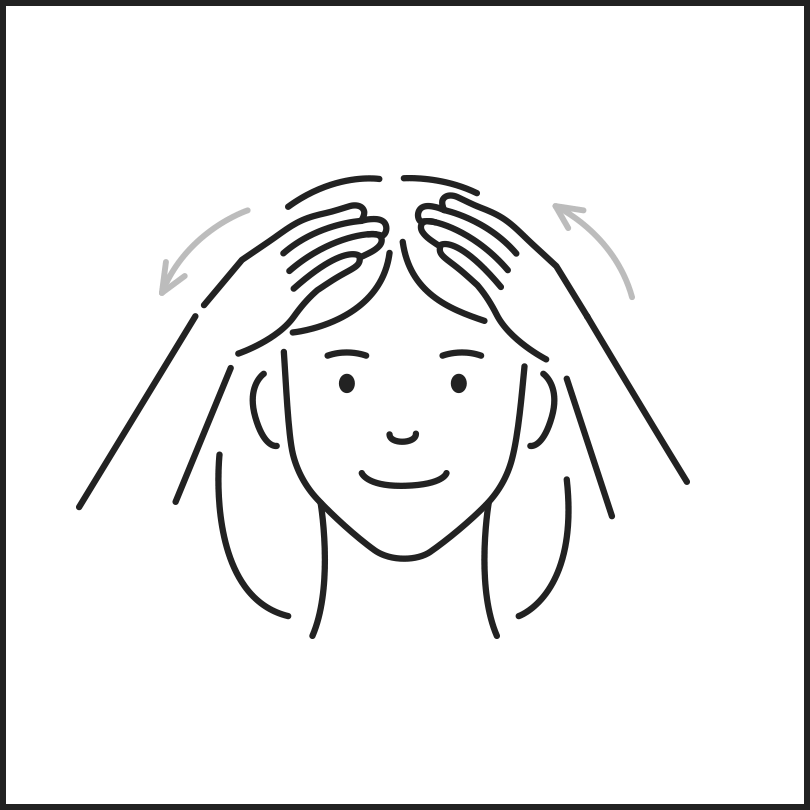 Lather, wash scalp gently like a massage and rinse thoroughly.